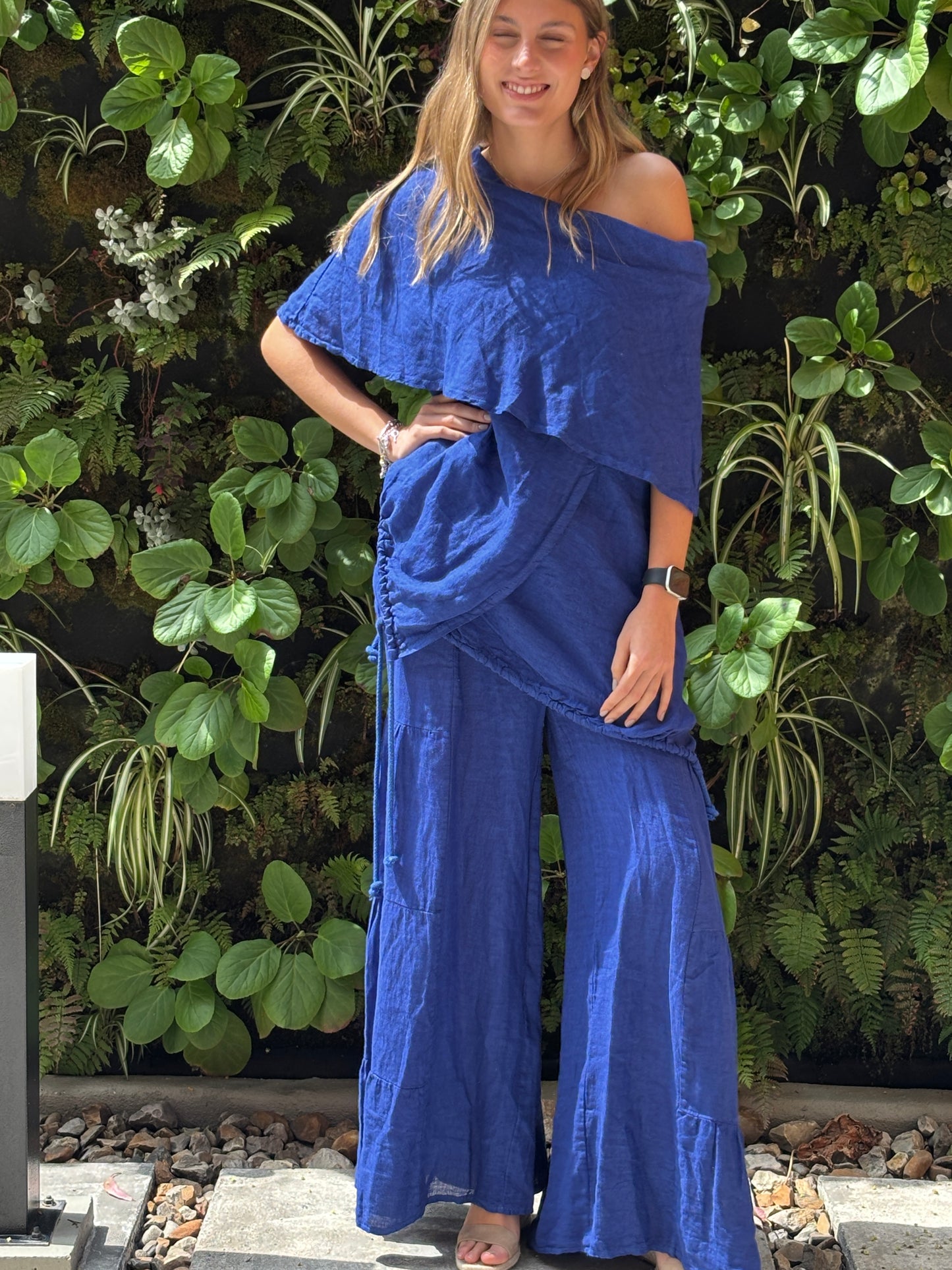 Set lino asimétrico