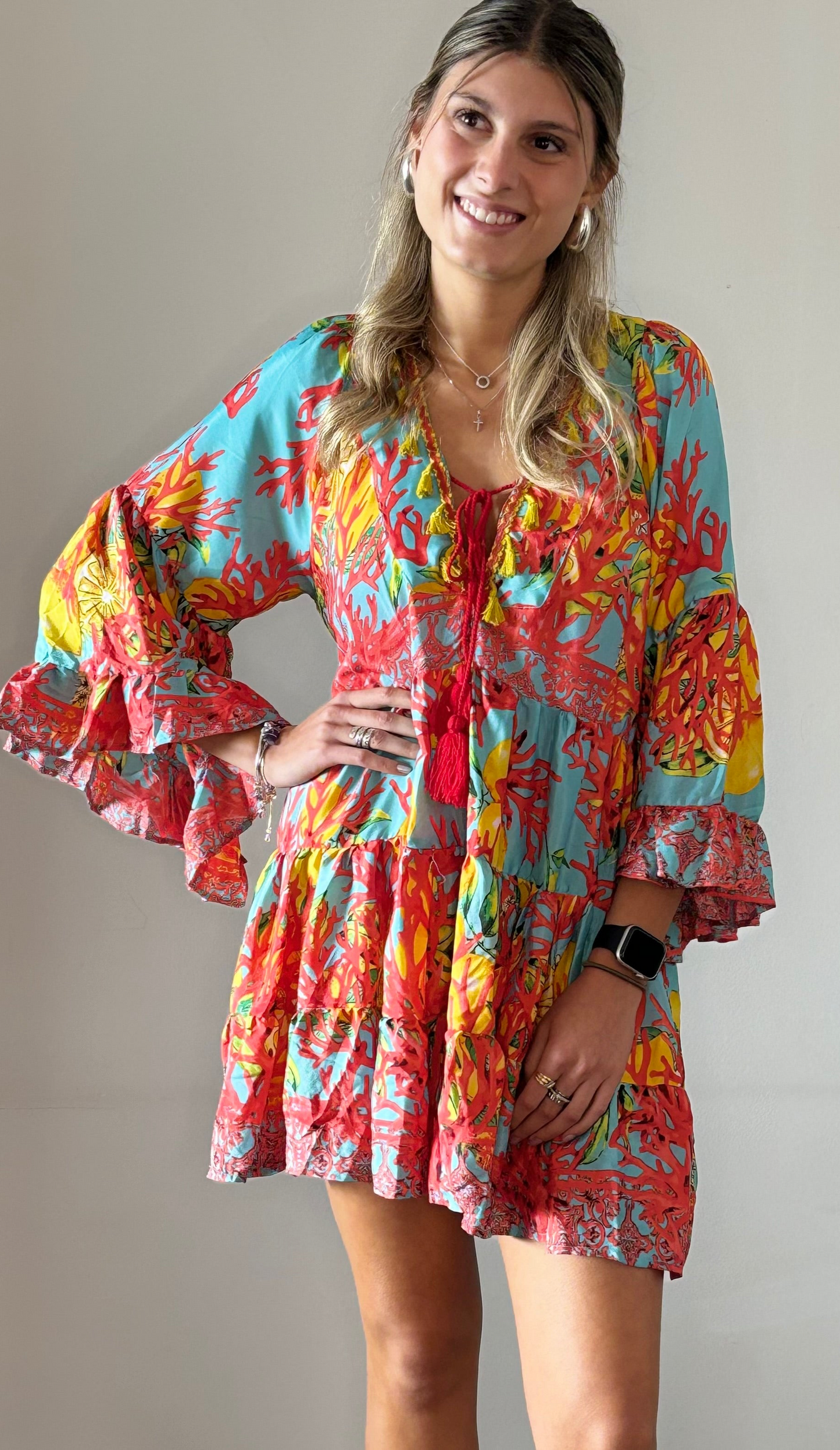 Vestido corto Antica