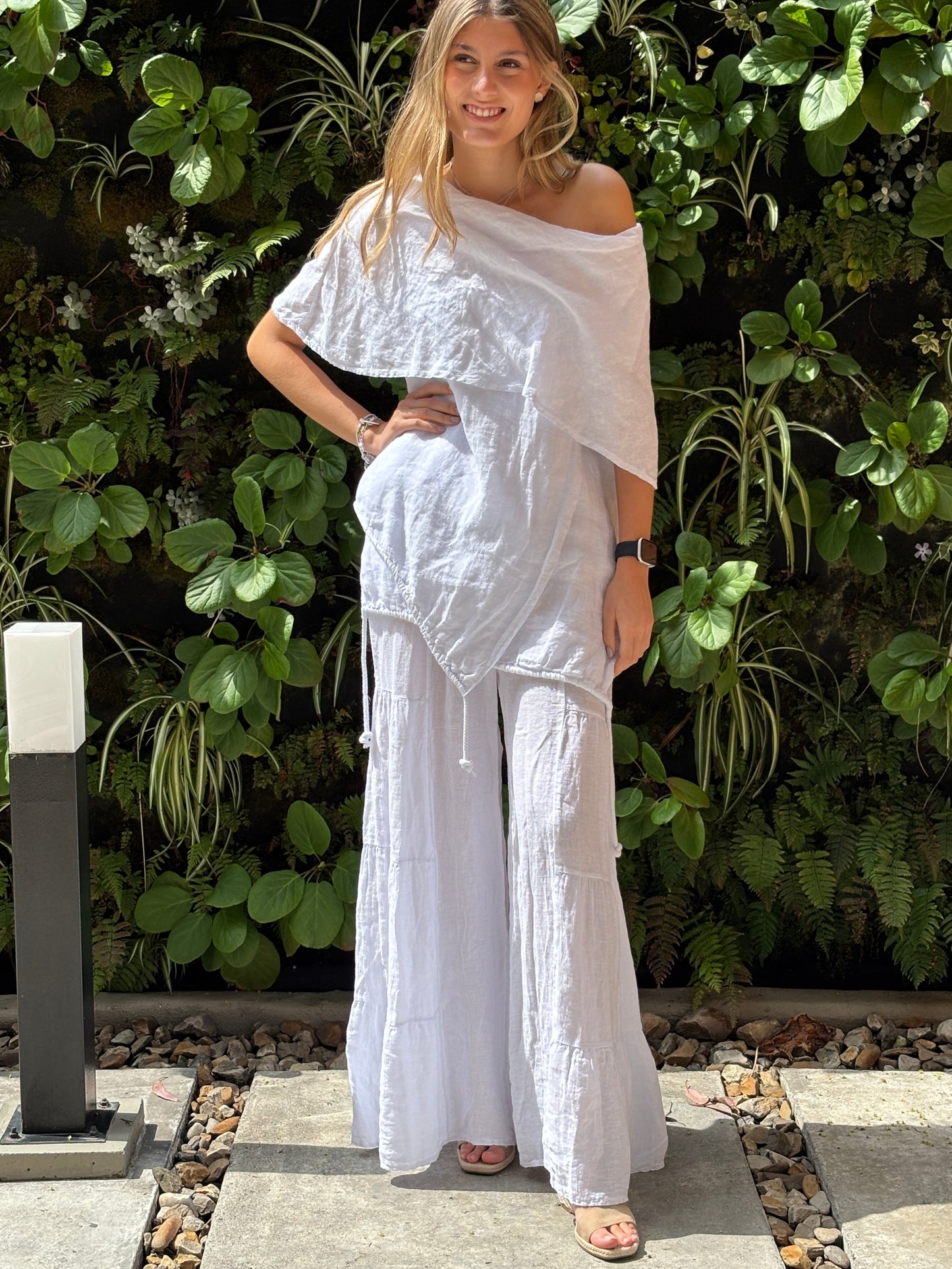 Set lino asimétrico