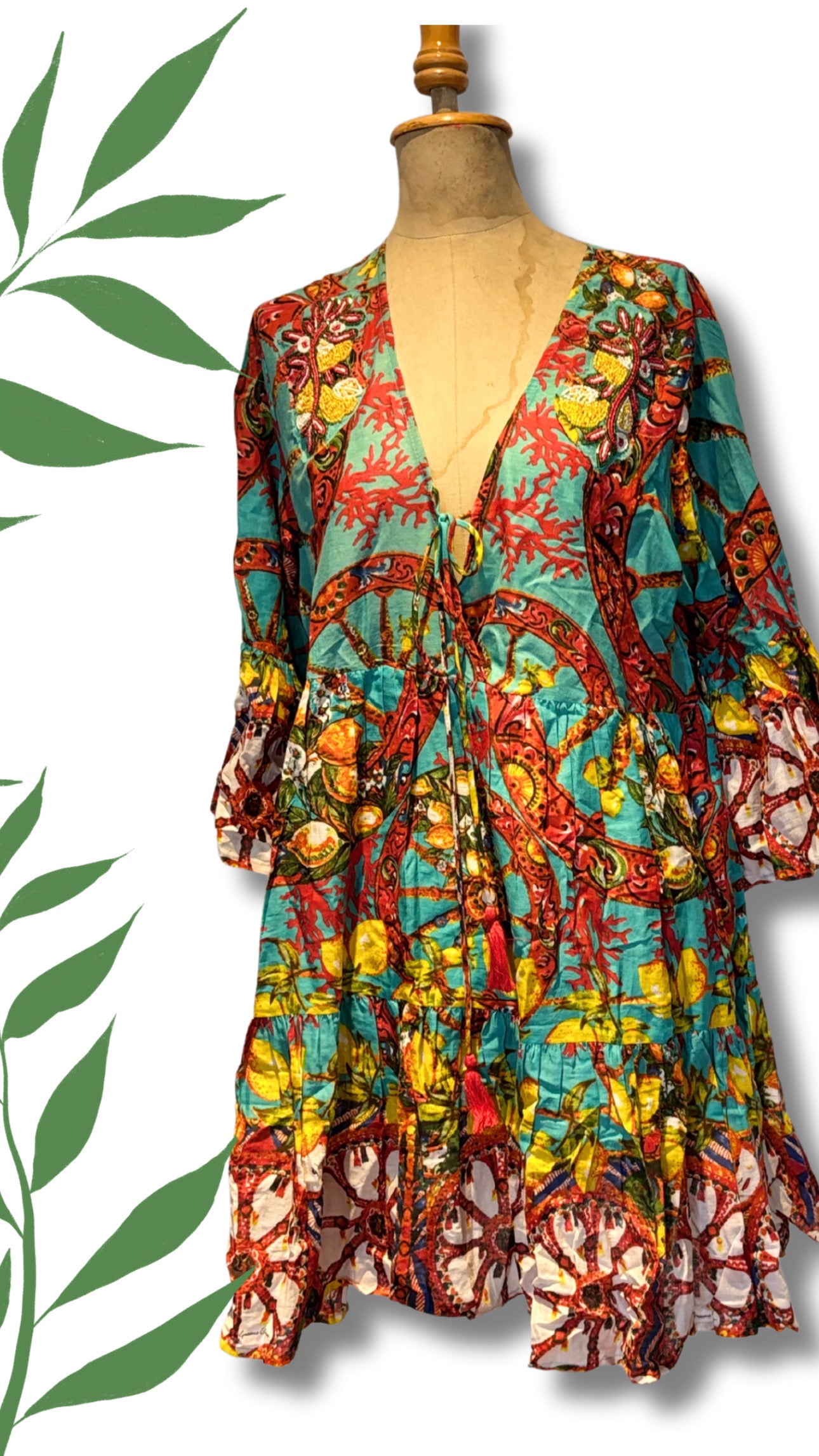 Vestido corto Antica