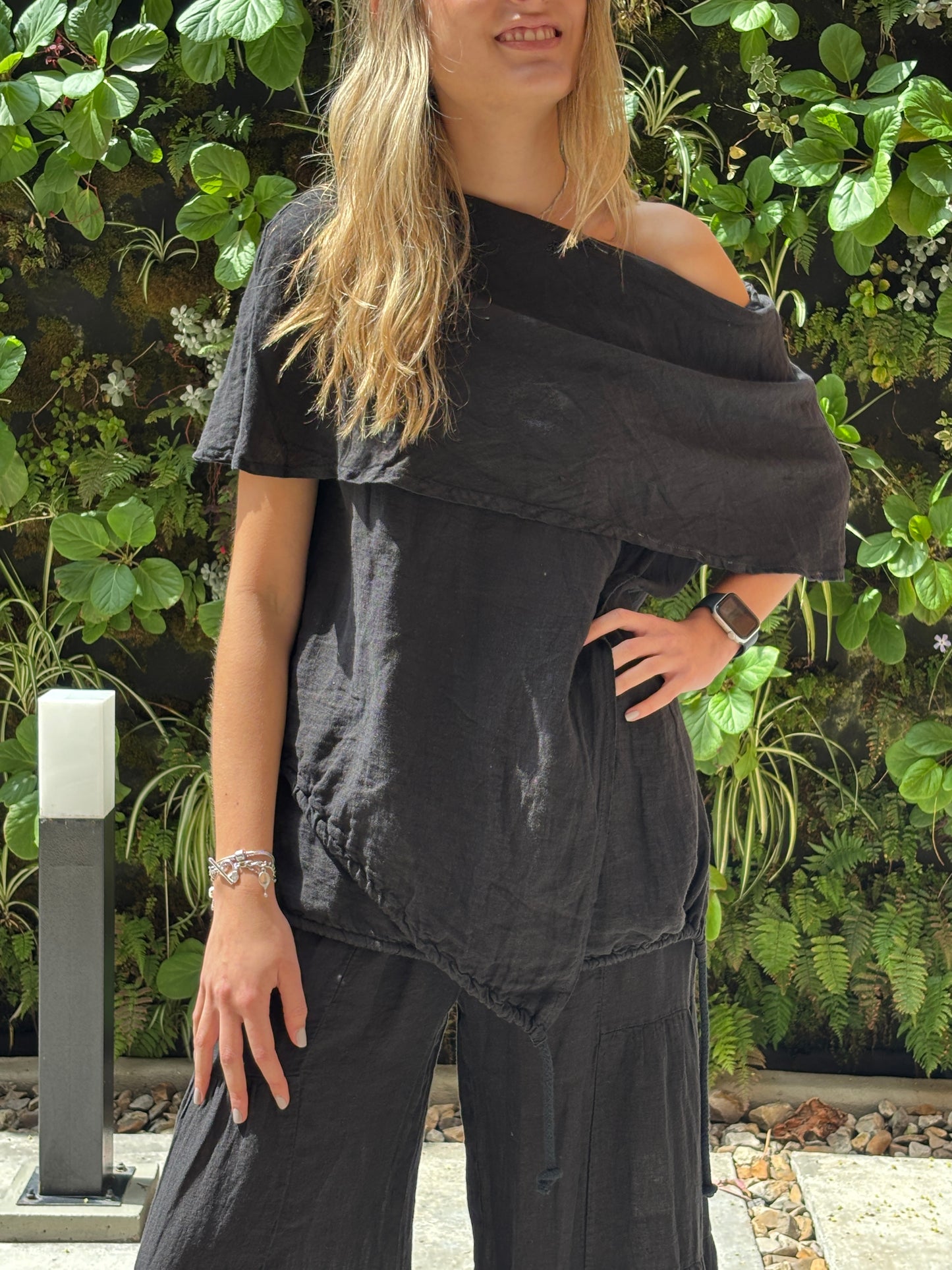 Set lino asimétrico