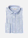 Camisa lino rayas