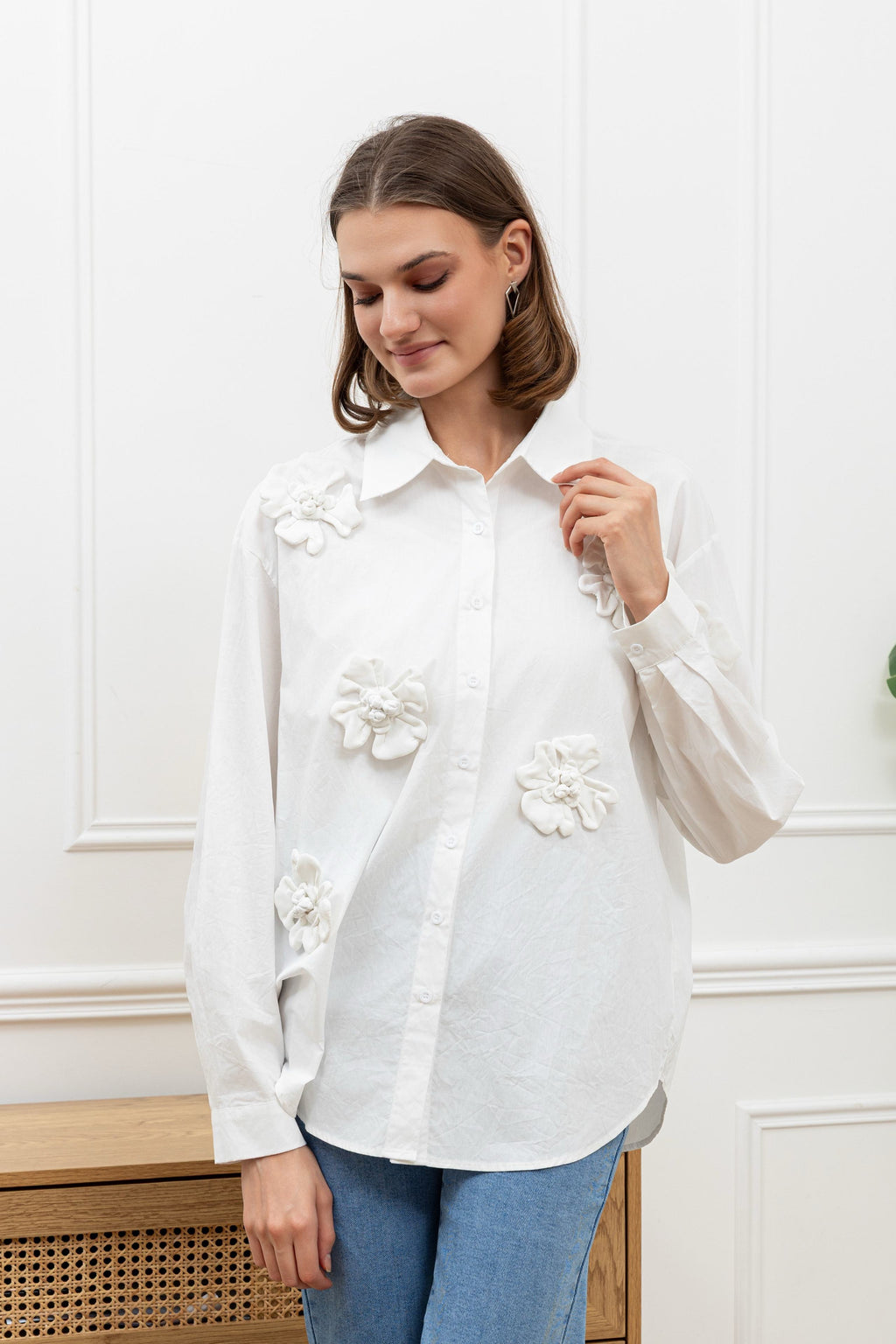 Camisa flor