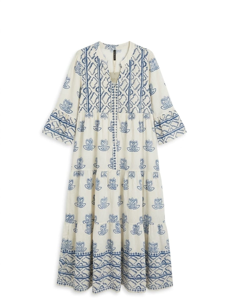 Vestido Maxi estampado
