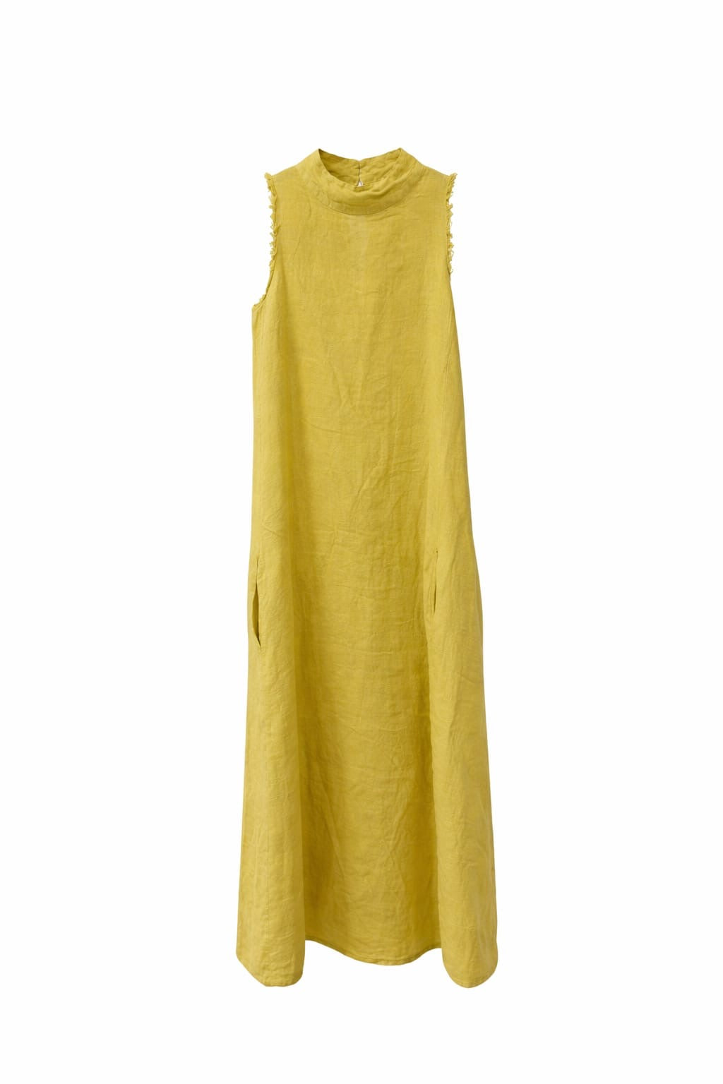 Vestido Largo Lino Halter