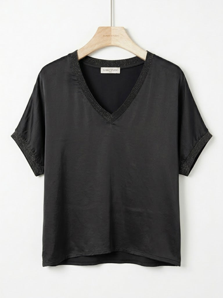 Y-Shirt viscosa