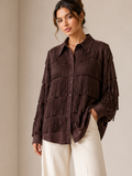 Chaqueta Flecos