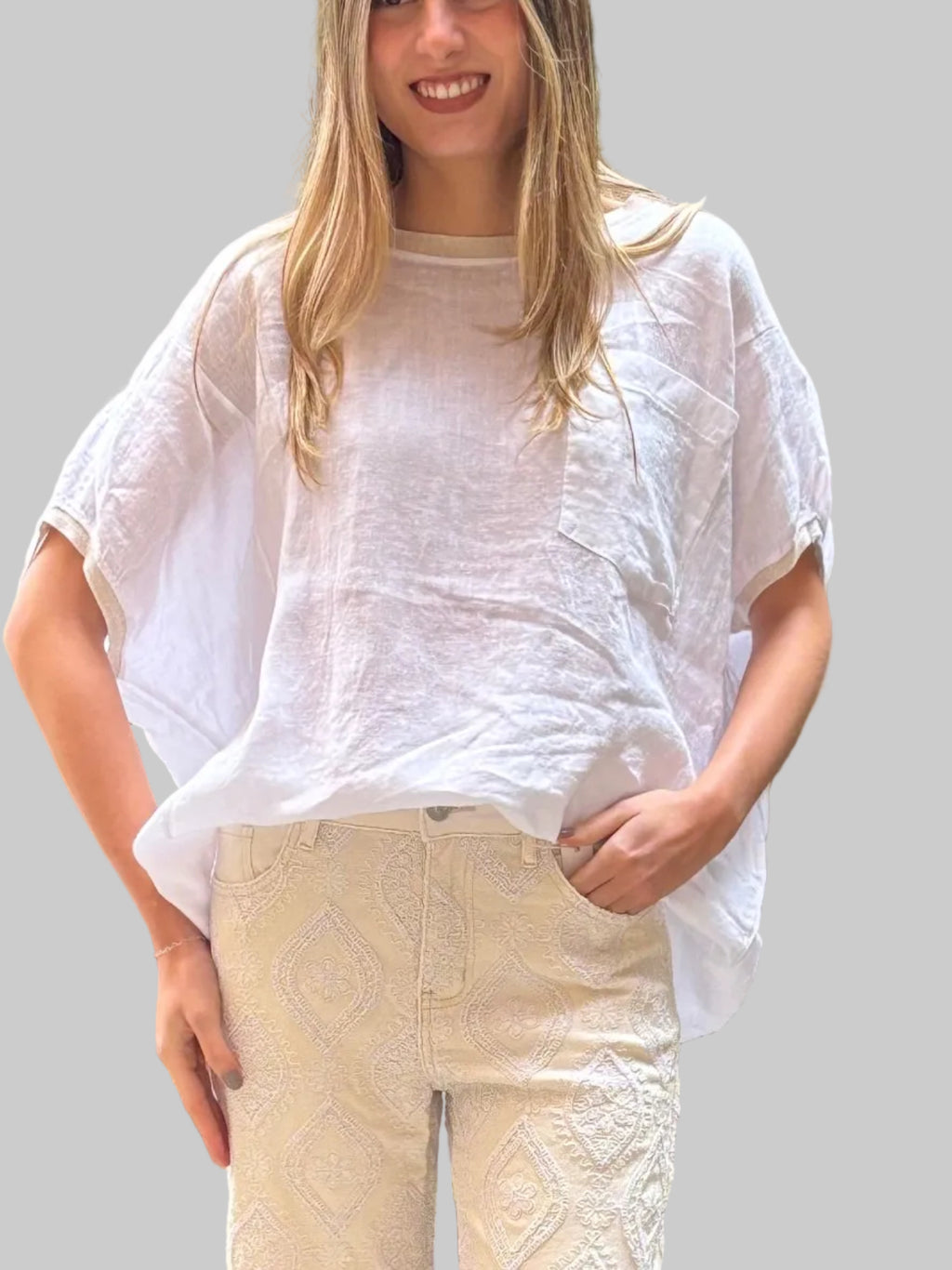 Blusa lino