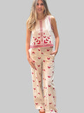 Set Lino bordado Otoño