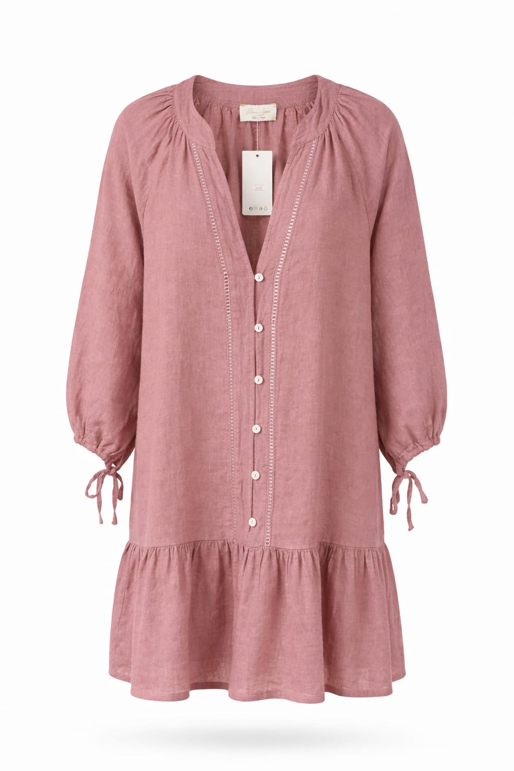 Vestido Lino Mini
