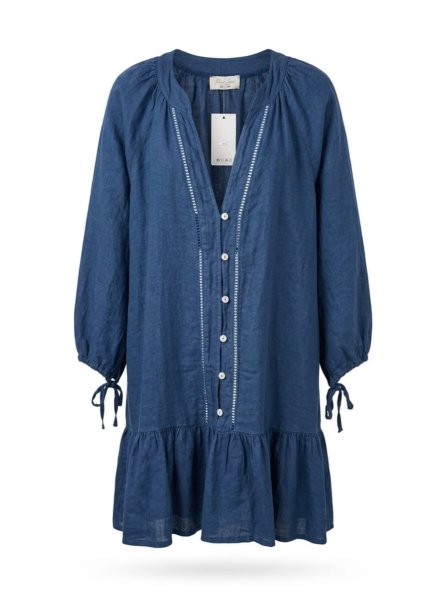 Vestido Lino Mini