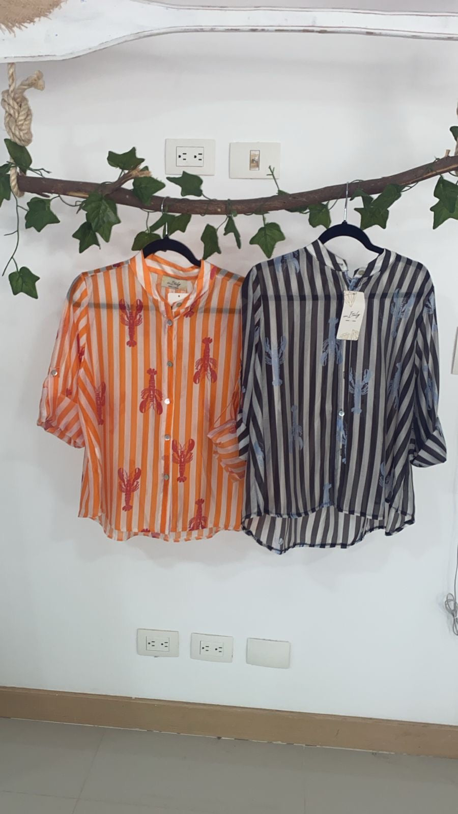 Blusa langostas
