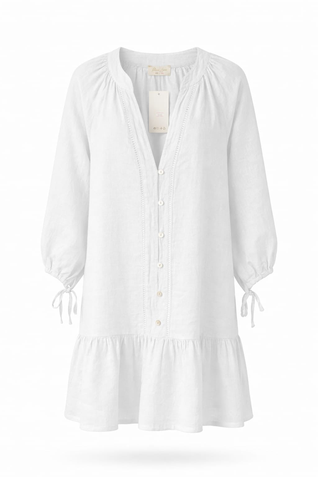 Vestido Lino Mini