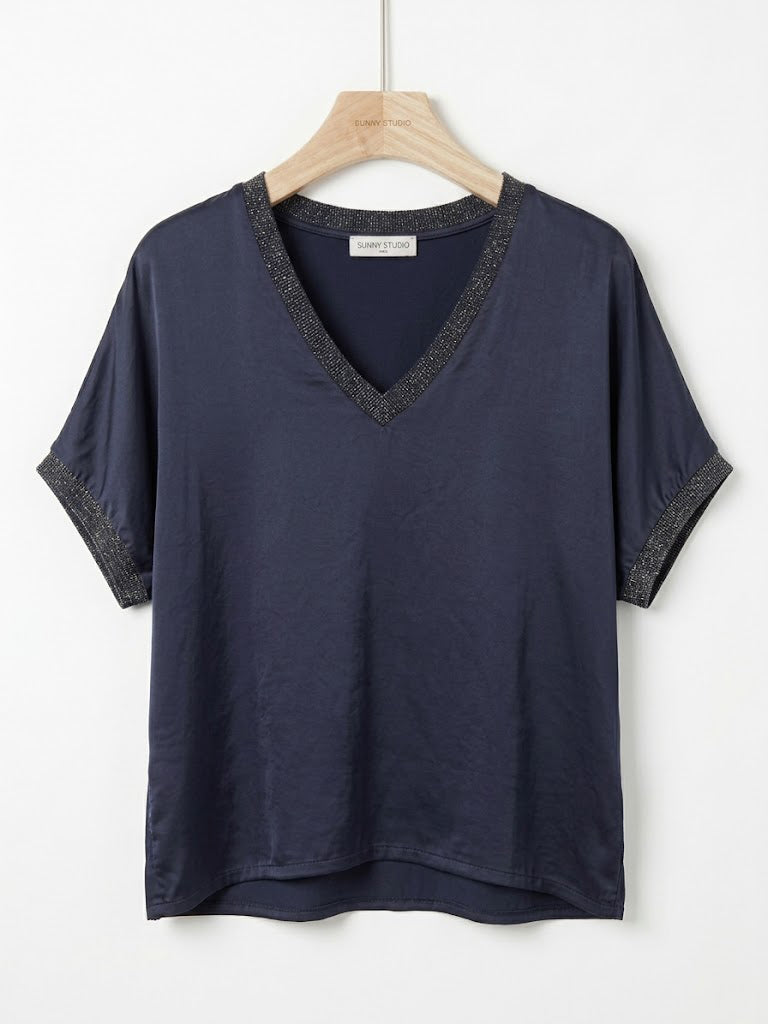 Y-Shirt viscosa