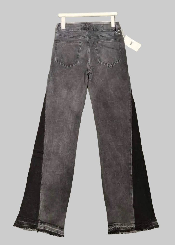 Jean wide leg paneles