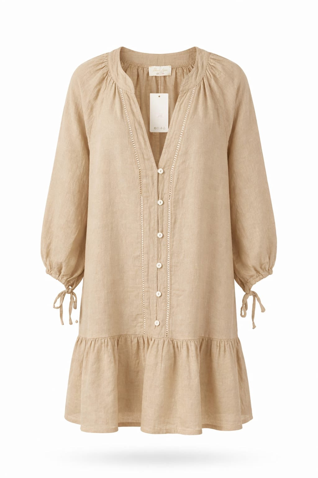 Vestido Lino Mini