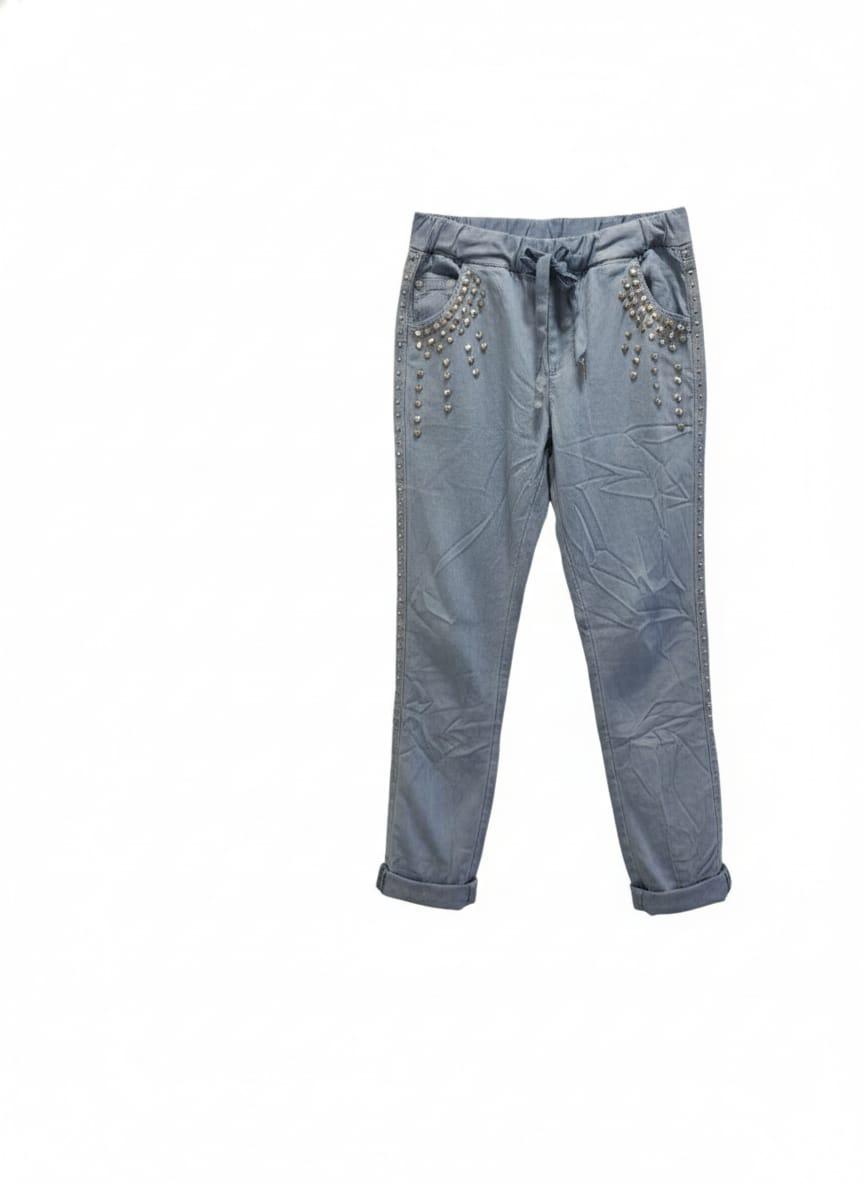 Pantalón strech taches