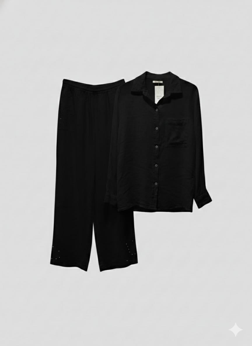 Set lino manga larga detalle ojalillo