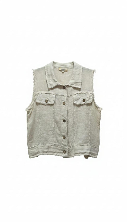 Chaleco lino