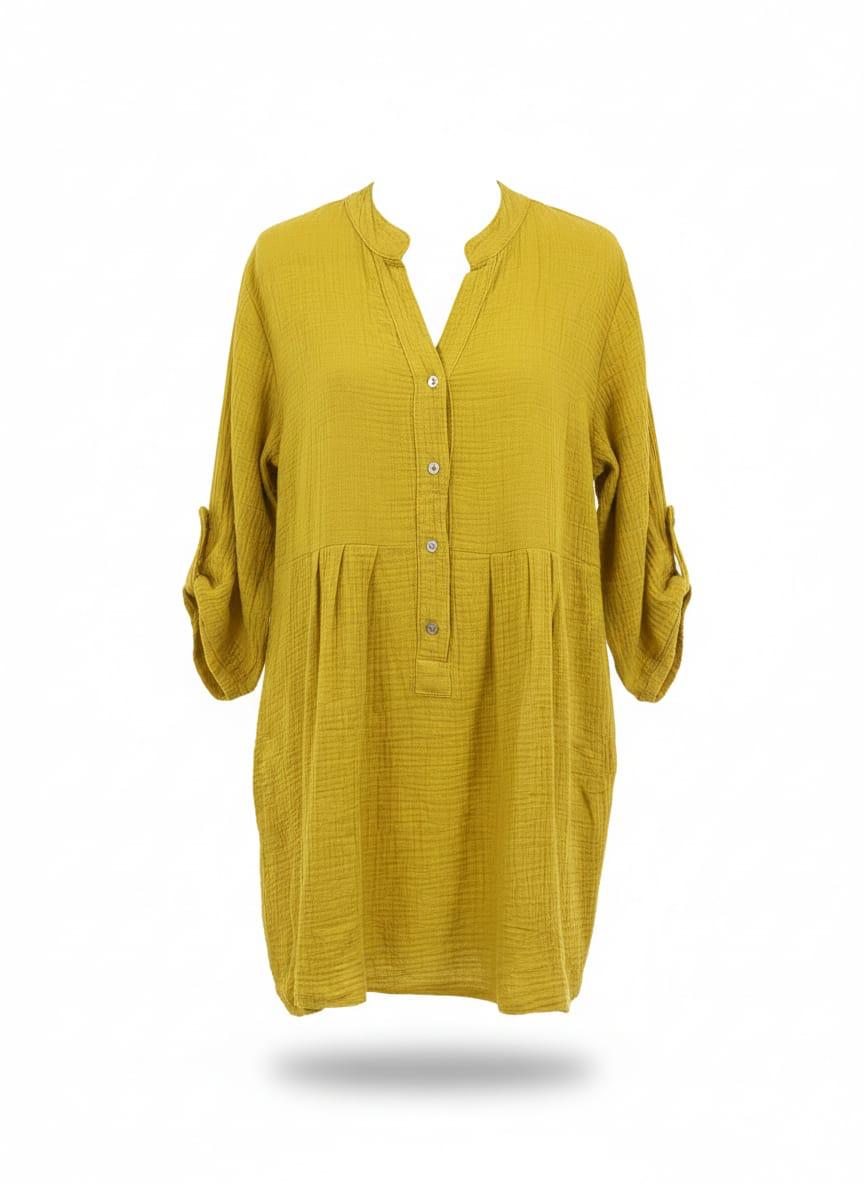 Vestido playero algodón