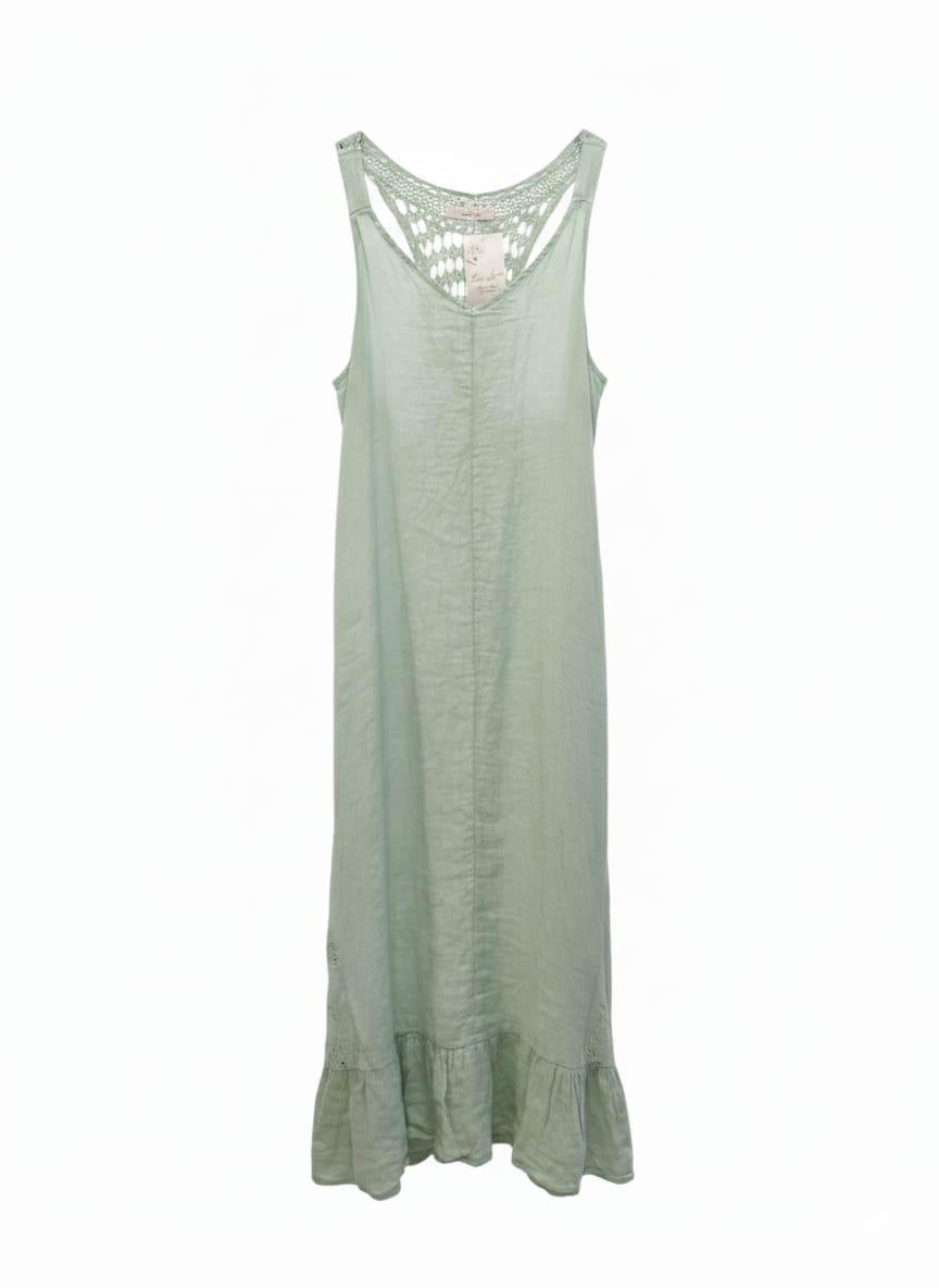 Vestido Maxi lino playa