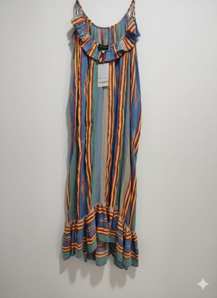 Vestido Maxi rayas Ibiza