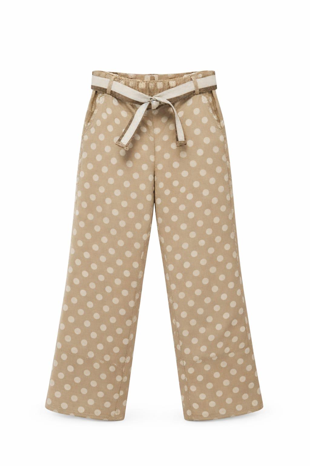 Pantalon Straight Estampado Pepas