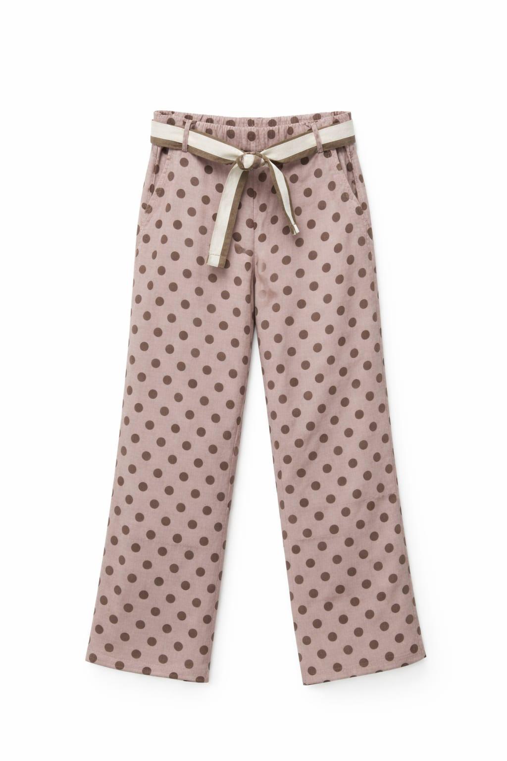 Pantalon Straight Estampado Pepas