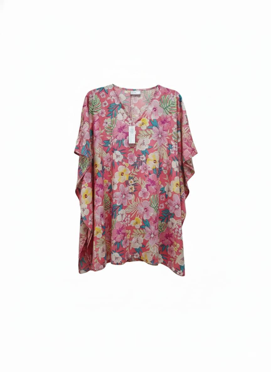 Salida algodón estampada